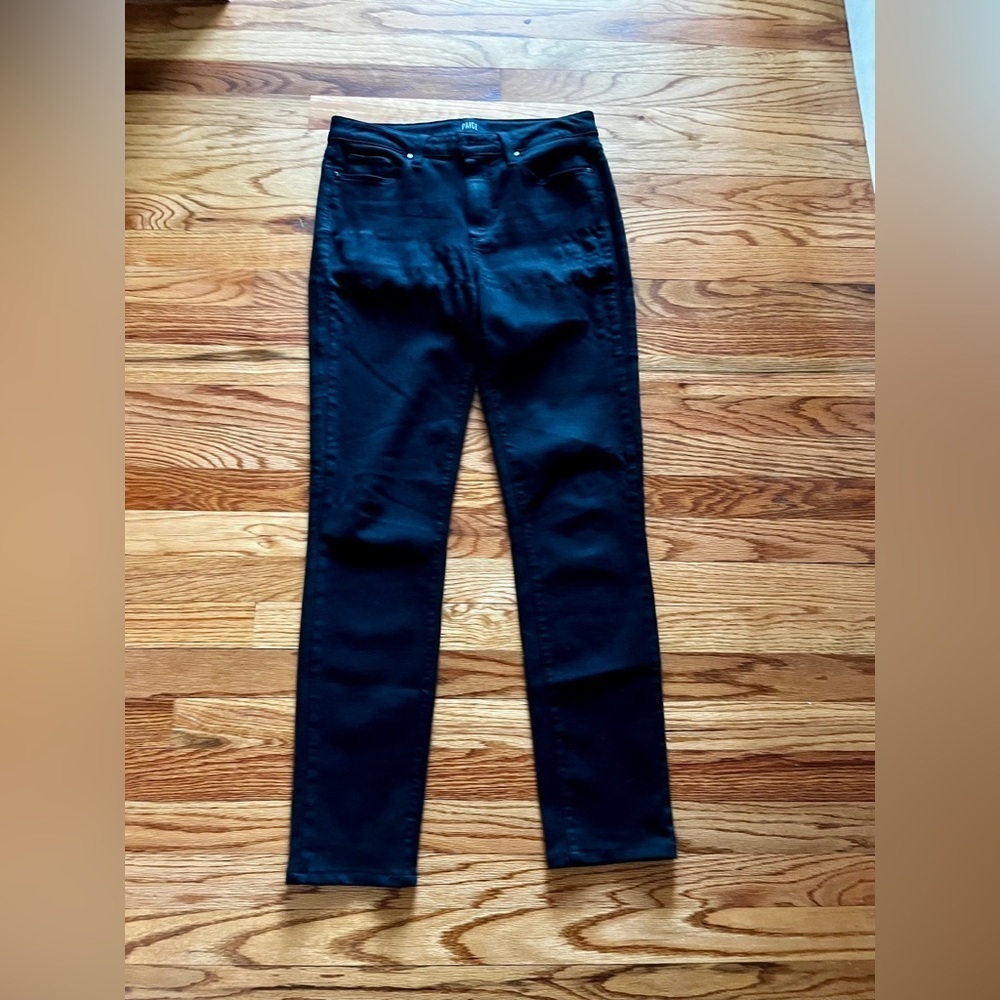 PAIGE HOXTON SKINNY JEANS - size 29. Black